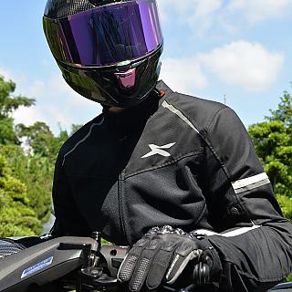 EXUSTAR 浩捍 E-MJ809夏季透氣 五件式防摔外套