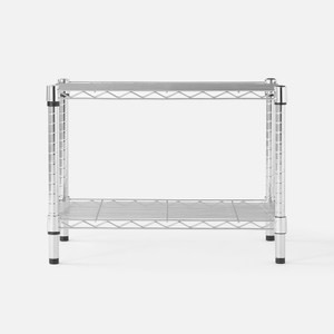 特力屋 鍍鉻二層架 寬60*深35*高45公分