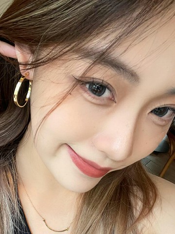 真金電鍍銀針金屬圓圈耳圈耳環女簡約設計冷淡風小眾素圈氣質耳飾