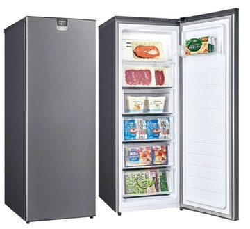 【SANLUX 台灣三洋】SCR-V142A 142公升直立變頻風扇無霜式冷凍櫃(含基本安裝)