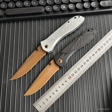 BM710FE鋁閤金手柄戶外便捷鋒利折疊刀野外求生刀水果刀