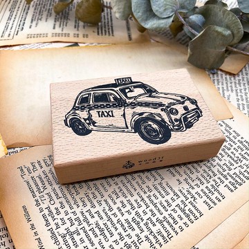 NO.S151W 漫步旅行6 Roam around the world.6 / 櫸木印章