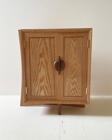 佛壇、L型腿、框架、白蠟木