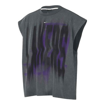 NIKE NBA Dri-FIT Standard Issue 寬肩 無袖背心 湖人隊