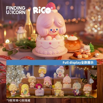 【Fubees】Rico 快樂轟趴系列公仔盒玩(9入盒裝)