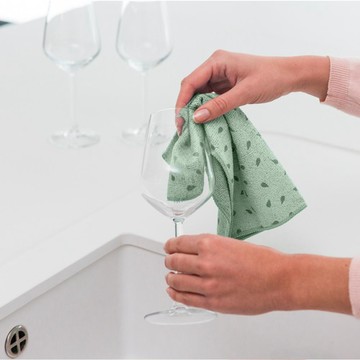 Brabantia 碳纖維抹布2入-仙綠色