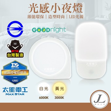 【自動感應 白光 黃光】小夜燈 光感夜燈 感應燈 光控感應 夜燈 LED夜燈 走道燈 插電夜燈 夜晚自動亮 R51092