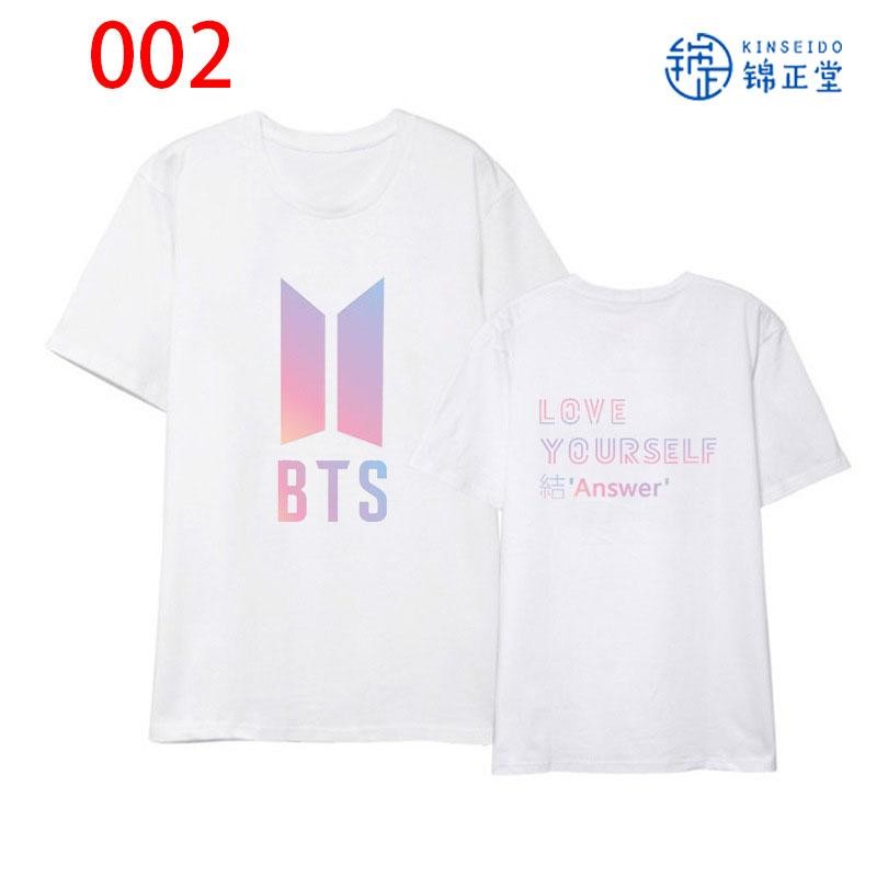 特価 BTS 防弾少年団 LOVE YOURSELF Tシャツ 半袖 打歌服 応援服