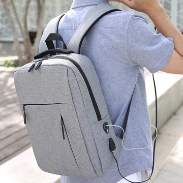 IELGY 男包簡約休閒黑色拉鍊百搭時尚商務防水手臂