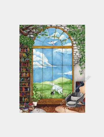 窗外/504片/貓瘋子