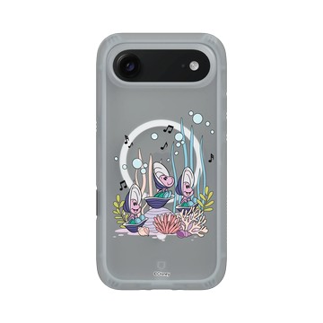 iPhone Air AirX 流變灰 - 迪士尼-經典系列 Disney Classics - 愛麗絲夢遊仙境 - 牡蠣寶寶珊瑚場景