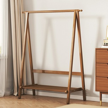 【一件代發】落地衣帽架 臥室衣帽架 掛衣架 晾衣架 收納架 家用宿舍通用 多層收納 免打孔安裝 穩固不佔地