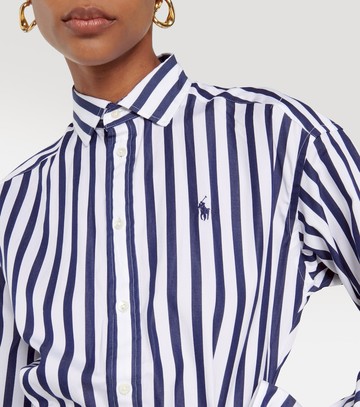 Polo Ralph Lauren Striped cotton midi shirt dress