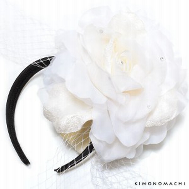 振袖 髪飾り 白色 お花とレース ヘアアクセサリー お花髪飾り カチューシャ ヘッドドレス フラワーss23wkk60 通販 Lineポイント最大1 0 Get Lineショッピング