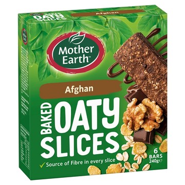 Mother Earth 烘焙燕麥棒 黑巧克力 6條  240g  1盒