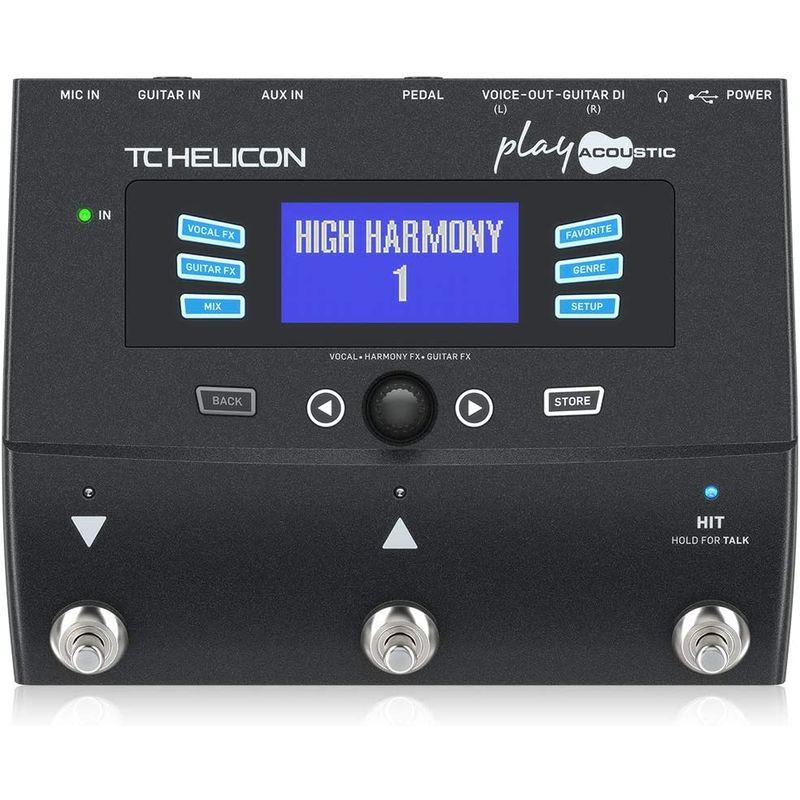 TC HELICON エレアコ・ギター用エフェクト付きボーカルエフェクター PLAY ACOUSTIC国内正規品