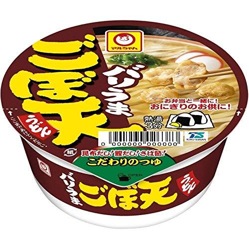 マルちゃん　　バリうま　まめごぼ天うどん　　１箱：１２個入り