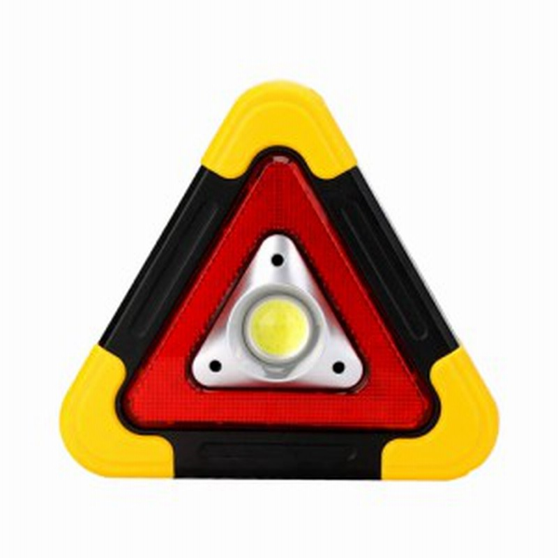 車用 Led 昼夜間兼用型 警告板 反射板 三角表示板 三角停止灯 災害 緊急時 非常時 事故防止 安全 作業灯tecc Keidled 通販 Lineポイント最大1 0 Get Lineショッピング