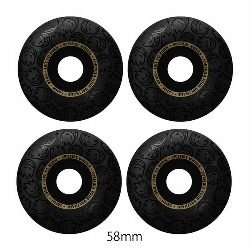 SPITFIRE F4 F4 101D BLACKOUT RADIAL 52 54 58mm スピット