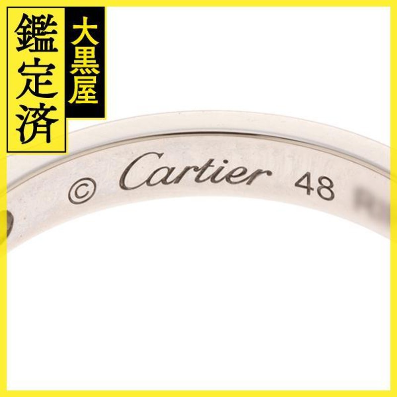 Cartier カルティエ 貴金属・宝石 1895バンド リング PT950プラチナ ダイヤモンド 2.7g #48 B4071448【205】 |  LINEブランドカタログ