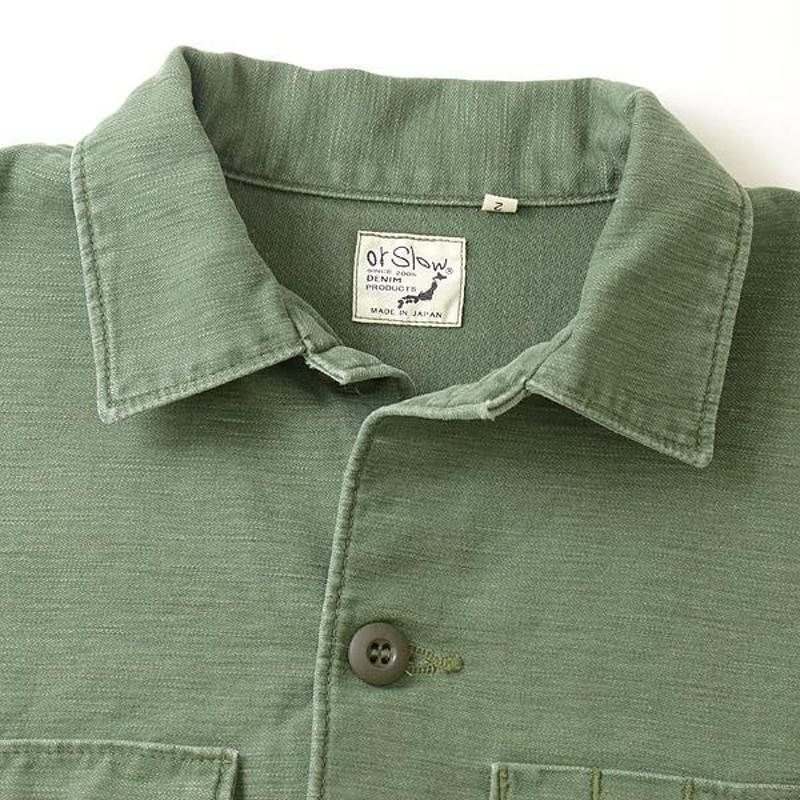 orSlow オアスロウ US ARMY SHIRT US アーミー シャツ 03-8045-216