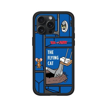 iPhone 15 Pro Max Mod NX 黑 - 湯姆貓與傑利鼠 Tom and Jerry - The Flying Cat