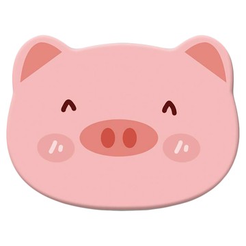 WE CHAMP 硬式珪藻土地墊 WTB-870 1.1kg  40 x 30cm  粉粉豬