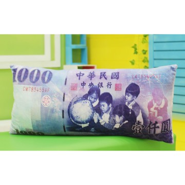 ⭐ 可拆洗 ⭐台灣棉 鈔票抱枕 新台幣抱枕 千元大鈔 仿真鈔票 美鈔抱枕 捧花禮