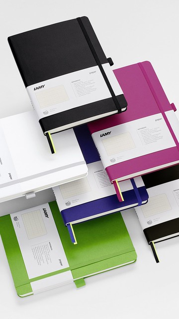 LAMY 二入鋼筆用軟式A6筆記本 / notebook 狩獵系列 - 多彩