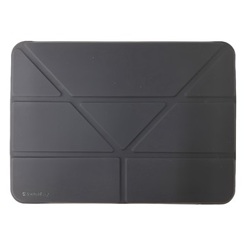 SwitchEasy 魚骨牌 Origami Nude 全方位支架透明背蓋保護套  iPad 10.9  黑色  1個