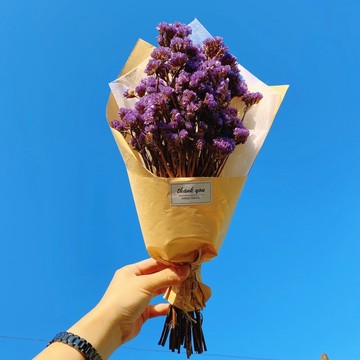 現貨🔺小資族 星辰花束 乾燥花 批發價 星辰/滿天星/情人草 乾燥花花束 永生花 情人節禮物 生日禮物 拍照道具背景