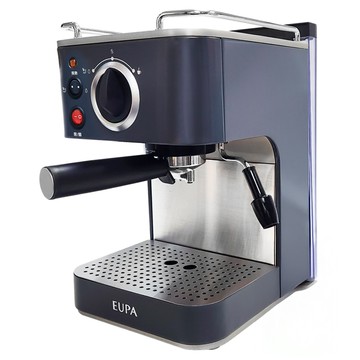EUPA 15 Bar幫浦式高壓蒸汽咖啡機  Thermoblock電熱系統，Crema系統，義大利進口  TSK-1818  單色