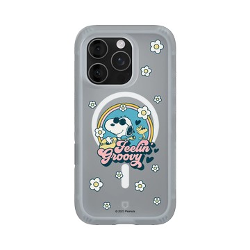 iPhone 16 Pro AirX 流變灰 - 史努比 Snoopy - 開心小花