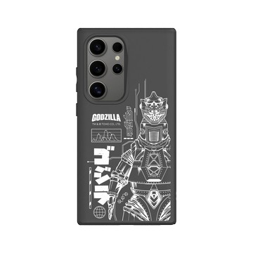Galaxy S24 Ultra SolidSuit 黑 - 哥吉拉 Godzilla - 機械哥吉拉(白)