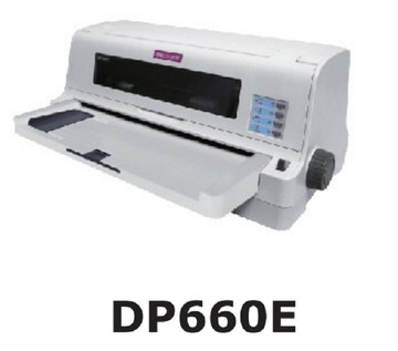 滿額現折220★Jolimark 映美 DP660E 點陣式中英文印表機(內建網卡) 110列 高速平台印表機