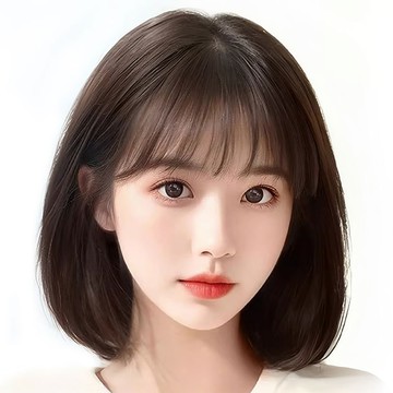 假髮 短髮假髮 全頭套假髮 真人髮絲假髮 髮飾 女生假髮 假髮套 波波頭假髮套 真髮假髮 自然減齡假髮 穿搭配件 341
