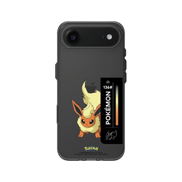 iPhone Air Clear (相機按鈕) 酷墨灰 - 寶可夢 Pokemon - Pokémon Color-火伊布