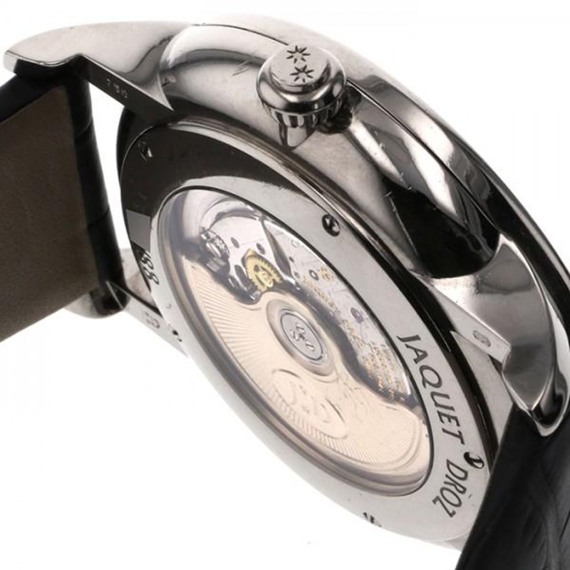 ジャケ・ドロー JAQUET DROZ グラン・セコンド マリンクロノメーター J020034201 ホワイト文字盤 中古 腕時計 メンズ |  LINEブランドカタログ