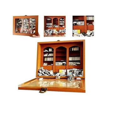 🔥新北出貨🔥焦慮書架 兒童暑期禮品迷你小書架創意抗焦慮書架小擺件解壓書架迷你小書櫃 QAXY