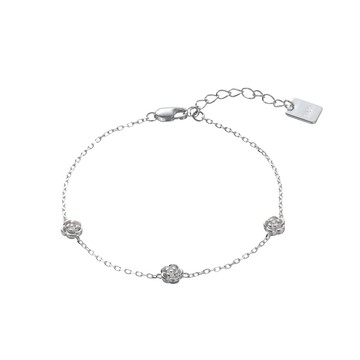 [預購] [純銀] 山茶花之歌手鍊 / Song of the Camellia Bracelet