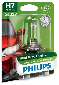 飛利浦 長壽型燈泡 H7 12V 55W (H7P-01) 【業興汽車】