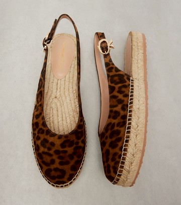 Gianvito Rossi Paz suede slingback espadrilles