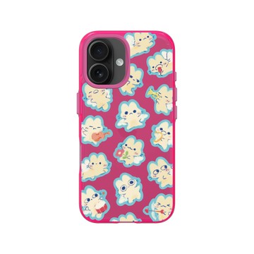 iPhone 16 Clear 粉漾桃 - Jazlynn - 天使布魯斯