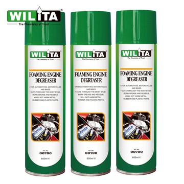 【WILITA 威力特】泡沫式引擎外部清潔劑600ml  適用範圍：清洗引擎外部、機車、除草機、電引機、 工具、工作台