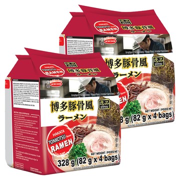 AceCOOK 博多豚骨風味袋麵 濃郁湯底 正宗風味  8包