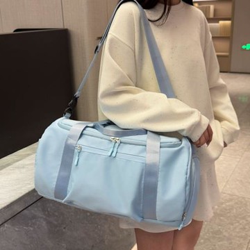 珠光旅行必備干濕分離運動瑜伽健身訓練包待產收納包手提定制LOGO