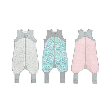 Love To Dream 第三階段(12個月-24個月)防踢連身睡衣 輕薄款-雲朵系列