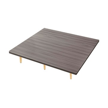 ASSARI-宮城經典懸浮床底/床架-雙大6尺(木腳)