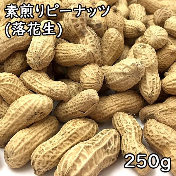 殻付き 素煎りピーナッツ (250g) 令和5年 千葉県産 