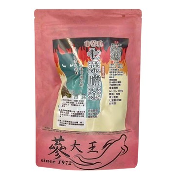 蔘大王 山苦瓜七葉膽茶包 3D立體 日本PET網紗  6g  10包  1袋